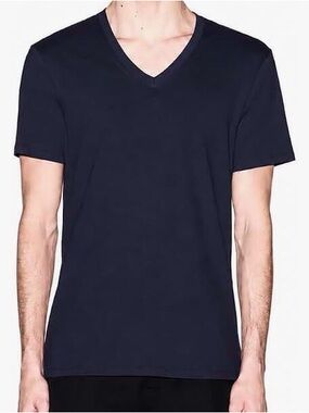 Men's Classic V-Neck T-Shirt - Navy